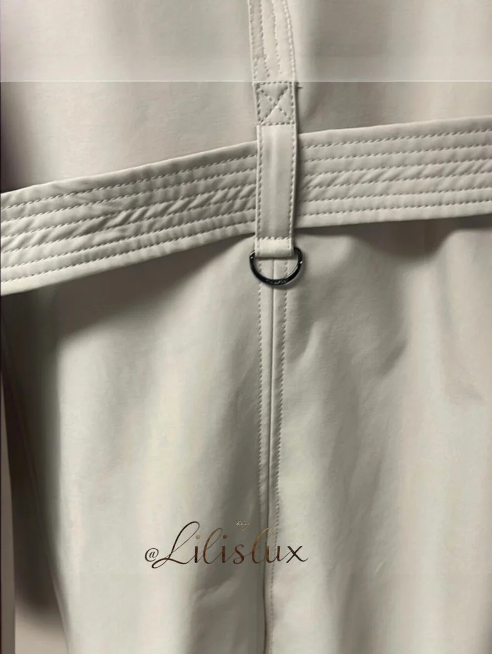 Calvin Klein Double Breasted Trench Coat XXL Removable Hood&Belt EUC Worn Once - Picture 7 of 16